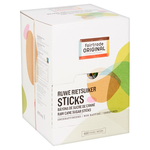 SUIKERSTICKS FAIRTRADE ORIGINAL 4GRAM 600 Stuk-3