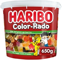 COLORADO HARIBO 650GR WINE GUM + ENGELSE DROP 650 Gram