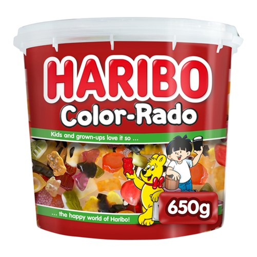 COLORADO HARIBO 650GR WINE GUM + ENGELSE DROP 650 Gram
