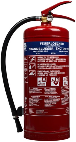 BRANDBLUSSER POEDER 6KG 1 Stuk