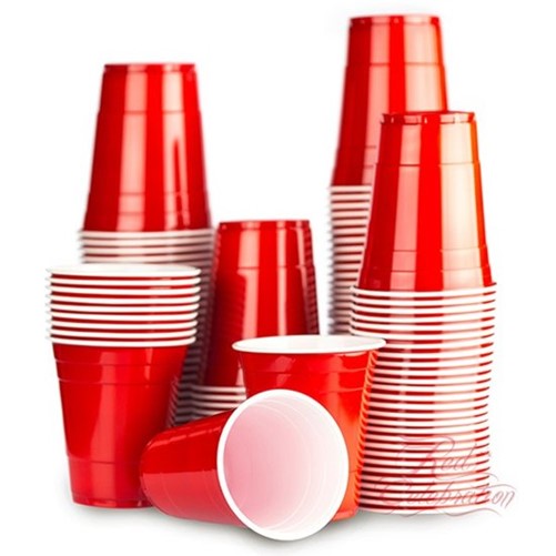 Red Cups original - American Party Cups 500ml - Beer Pong bekers