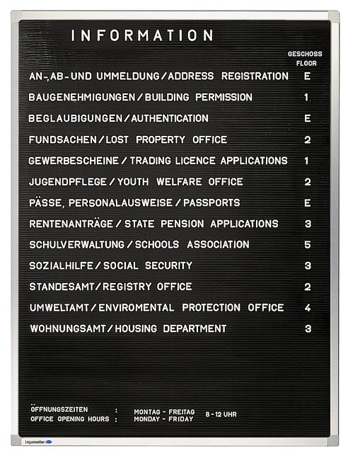 INFOBORD LETTER LM PREMIUM 60X40 VERTICAAL 1 Stuk