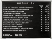 INFOBORD LETTER LM PREMIUM 40X60 RUBBERPROFIEL HOR 1 Stuk