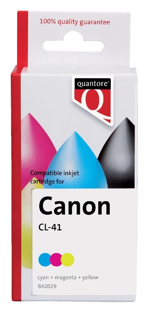 Inkcartridge Quantore Can CL-41 kleur 1 Stuk
