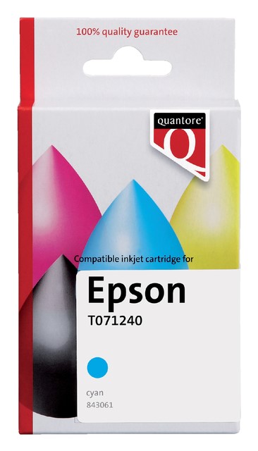 Inkcartridge Qua Eps T071240 blauw 1 Stuk