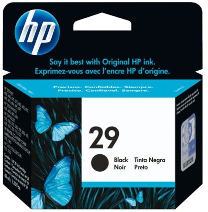 INKCARTRIDGE HP 29 51629A ZWART 1 STUK