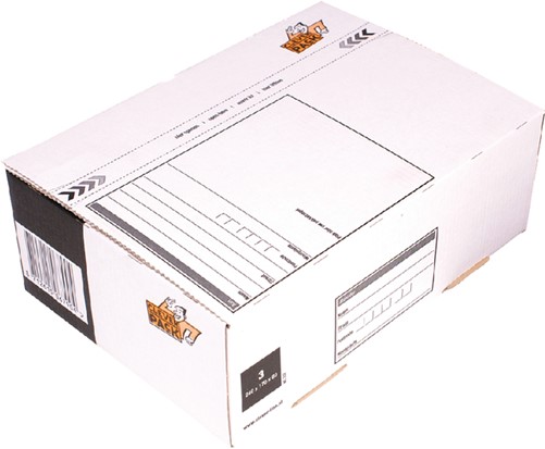 POSTPAKKETBOX 3 CLEVERPACK 240X170X80MM 1 Stuk