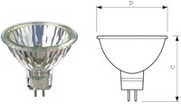 Halogeenlamp Philips Accent 20W 12V fitting GU5.3