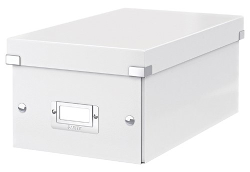 DVD-BOX LEITZ CLICK STORE 206X147X352MM WIT 1 Stuk