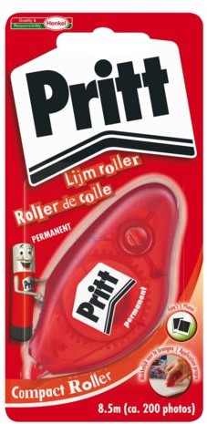 Lijmroller Pritt Compact permanent op blister