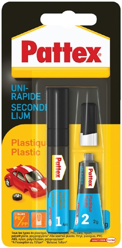SECONDELIJM PATTEX ALL PLASTIC 3GR 1 Stuk