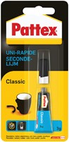 SECONDELIJM PATTEX TUBE 3GR 1 Stuk