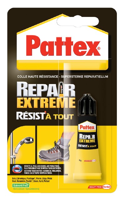 LIJM PATTEX REPAIR EXTREEM 8GR 1 Stuk