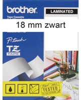 LABELTAPE BROTHER TZE-241 18MMX8M WIT/ZWART 1 Stuk
