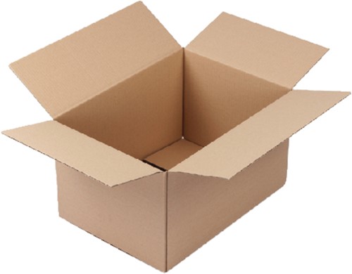 VERZENDDOOS CLEVERPACK ENKELGOLF 430X305X250MM BR 10 Stuk