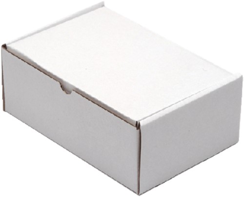 POSTPAKKET CLEVERPACK GOLFKARTON 220X160X90MM WIT 5 Stuk