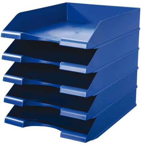 BRIEVENBAK QUANTORE BLAUW 1 STUK
