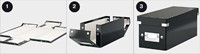 DVD-BOX LEITZ CLICK STORE 206X147X352MM WIT 1 Stuk-2