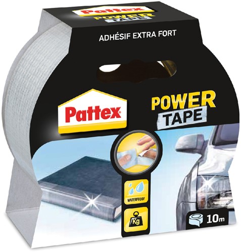 PLAKBAND PATTEX 50MMX10M POWER TAPE TR 1 Stuk