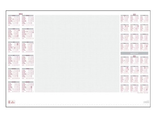 BUREAU-ONDERLEGBLOK 2023 QUANTORE 60X40CM 1 Stuk