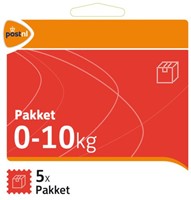 Pakketzegel standaard pakket zelfklevend 0-10 kg