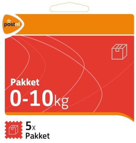 Pakketzegel standaard pakket zelfklevend 0-10 kg