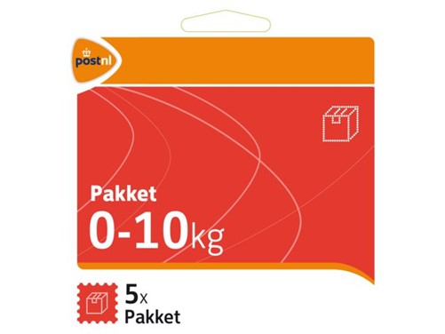 Pakketzegel standaard pakket zelfklevend 0-10 kg
