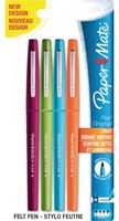 Fineliner Papermate Flair assorti 1.0mm set à 4stuks