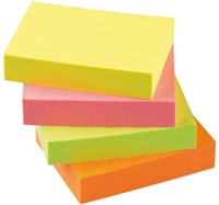 MEMOBLOK QUANTORE 38X51MM NEON ASS 4X3 BLOK-3