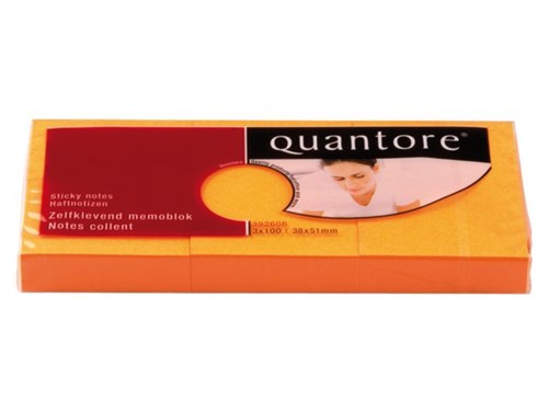 MEMOBLOK QUANTORE 38X51MM NEON ASS 4X3 BLOK-3