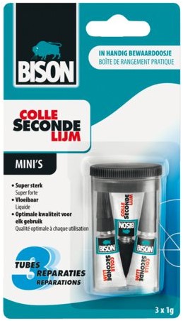 SECONDELIJM BISON MINI 1GR 3 STUK