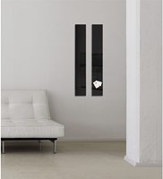 GLASBORD SIGEL MAGNETISCH 120X780X15MM ZWART 1 Stuk