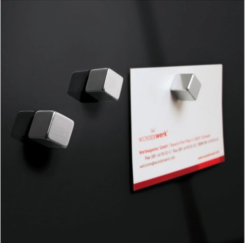 Glasbord Sigel magnetisch 300x300x15mm zwart