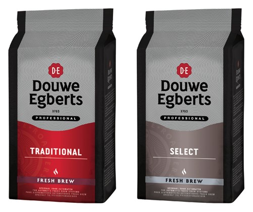 Koffie Douwe Egberts Fresh Brew voor automaten 1000 Gram-2