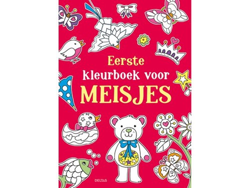 KLEURBOEK DELTAS EERSTE VOOR MEISJES 1 STUK-2