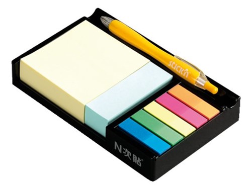 MEMOBLOKDISPENSER STICK'N NOTES EN INDEXTABS