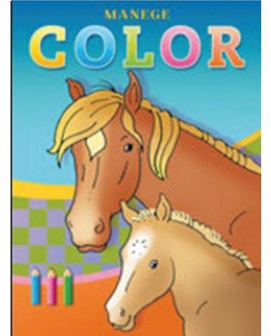 KLEURBOEK DELTAS COLOR MANEGE 1 STUK