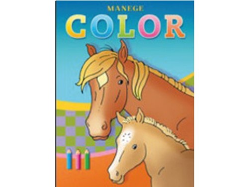 KLEURBOEK DELTAS COLOR MANEGE 1 STUK