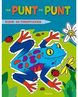 Kleur en tekenboek Deltas van punt tot punt plezier