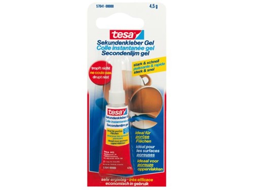 SECONDELIJM TESA GEL 4.5GR 1 STUK