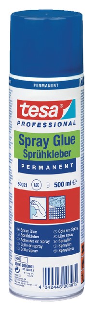 LIJM TESA SPRAY PERMAMENT 100ML 1 Stuk