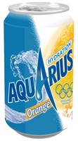 FRISDRANK AQUARIUS ORANGE BLIKJE 0.33L 33 Centiliter