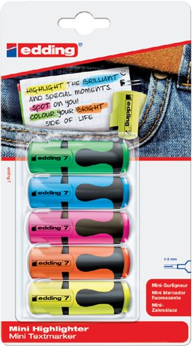 MARKEERSTIFT EDDING 7 MINI ASS 5 Stuk