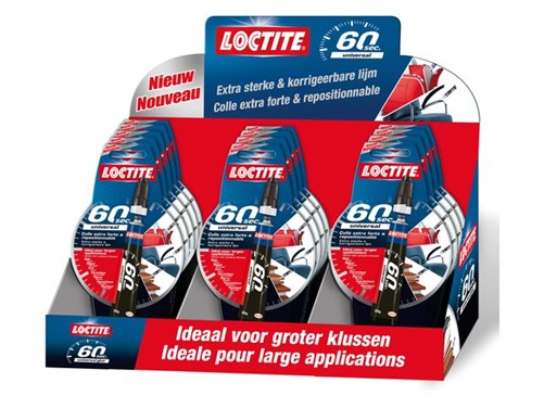 Alleslijm Loctite 60 sec 20gr display