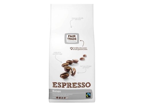 Koffie Fair Trade Original espresso bonen 1000gr