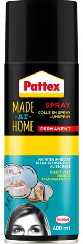 HOBBYLIJM PATTEX PERM SPRAY 400ML 1 Stuk