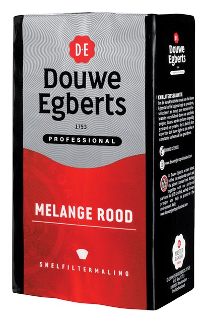 Koffie Douwe Egberts snelfilter Melange Rood 500gr 500 Gram-3