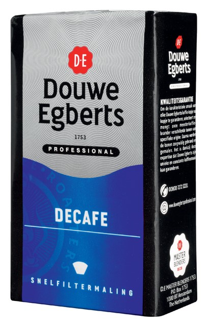 Koffie Douwe Egberts snelfiltermaling decafe 250gr 250 Gram-3