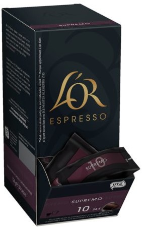 Koffie Douwe Egberts L'Or Espresso Supremo 24 cups