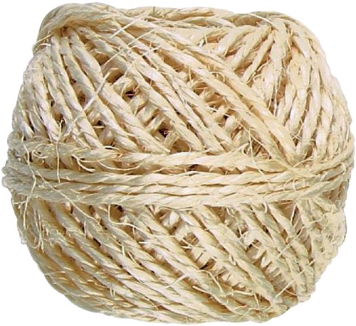 SISALTOUW 2-DRAADS 100GR CA 25M 1 Stuk